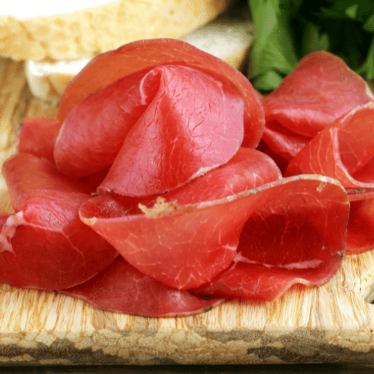 le proprietà della bresaola