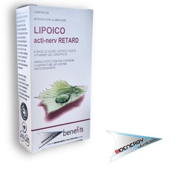 Benefits - Fitness Experience-LIPOICO ACTI NERV RETARD (Conf. 30 cps)     