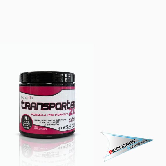 Benefits - Fitness Experience-TRANSPORTER 2.0 - Gusto Limone e Frutti di Bosco (Conf. 300 gr)     