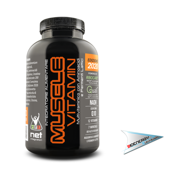 Net - MUSCLE VITAMIN ALKALINE 2.0 (Conf. 120 cpr) - 