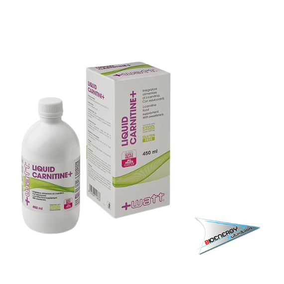 +Watt - LIQUID CARNITINE+ (450 ml - gusto Tutti i Frutti) - 