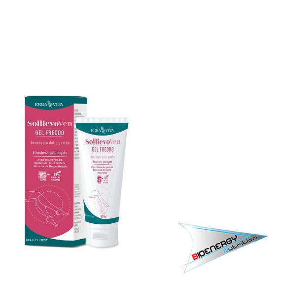 Erba Vita - SOLLIEVO VENIS FREDDA CREMA GEL DEFATICANTE (Conf. 100 ml) - 