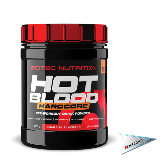 SciTec-HOT BLOOD HARDCORE (Conf. 375 gr)   Guaranà  