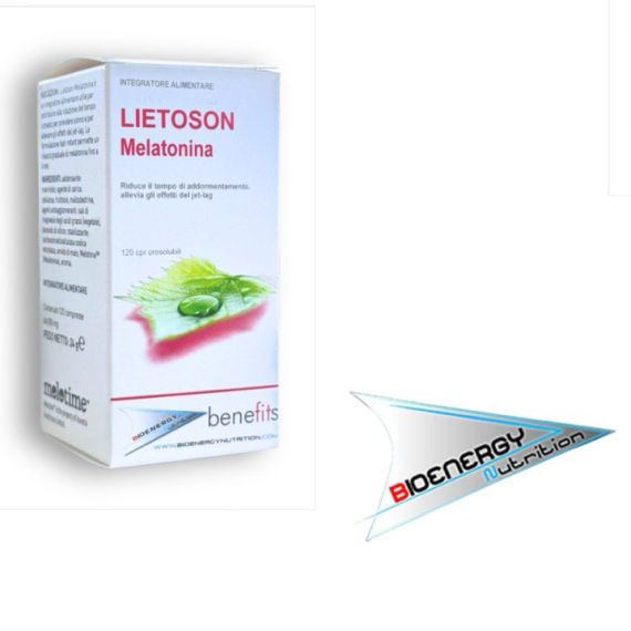 Benefits - Fitness Experience-LIETOSON MELATONINA (Conf. 120 cpr)     