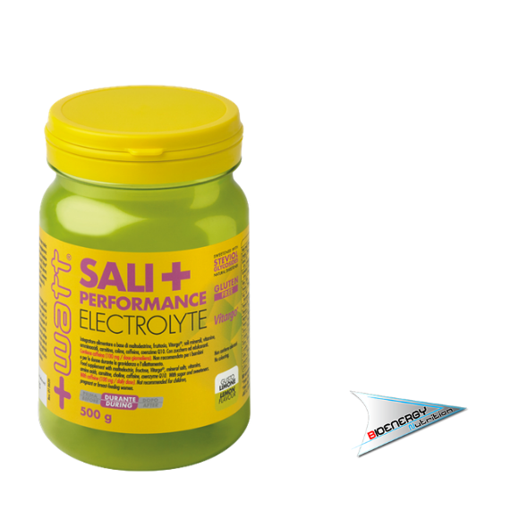 +Watt-SALI+ PERFORMANCE ELECTROLYTE  500 gr Limone  