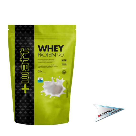 +Watt-WHEY PROTEIN 90  750 gr Doypack Fior di Latte  