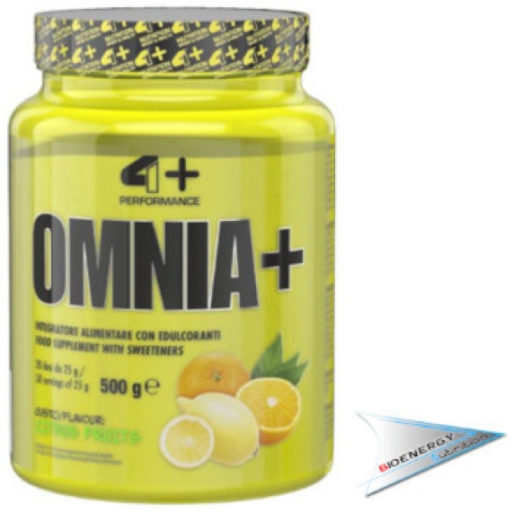 4PiuNutrition - OMNIA+ (Conf. 500 gr - gusto Ribes Nero) - 